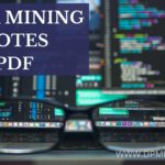 Data Mining Notes for BCA